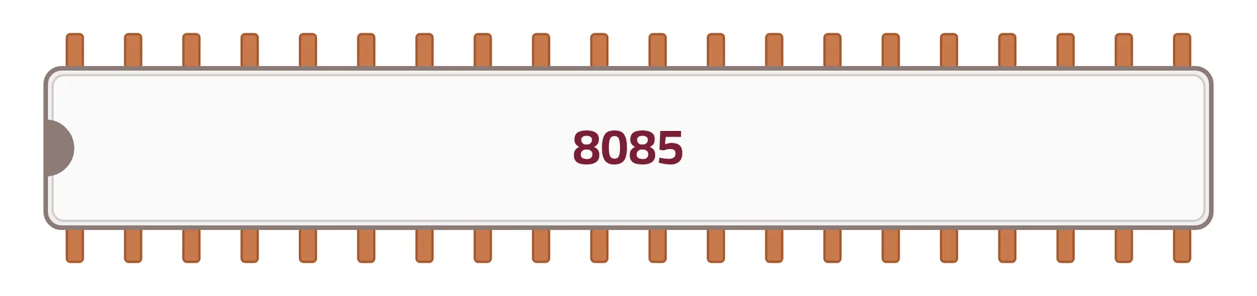 شكل ٥-٥: المعالج الدقيق 8085